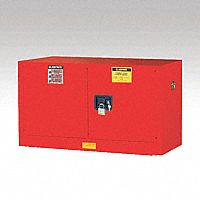 Flammable Safety Cabinet 17 gal Red
