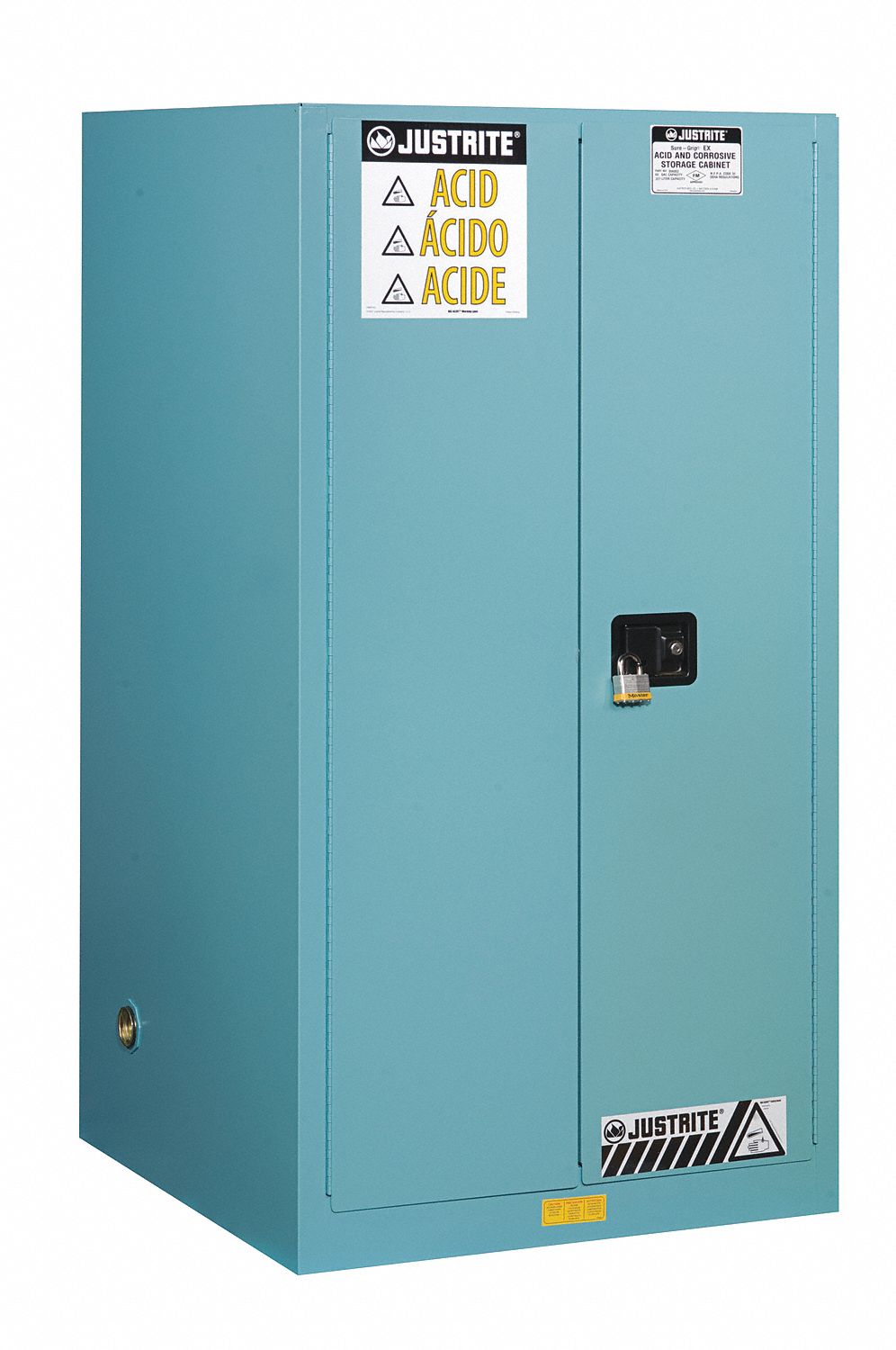 Corrosive Safety Cabinet Manual 34 in W