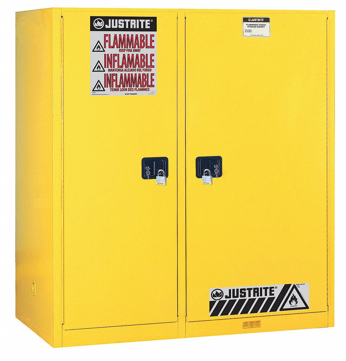 Flammable Safety Cabinet 115 gal Yellow