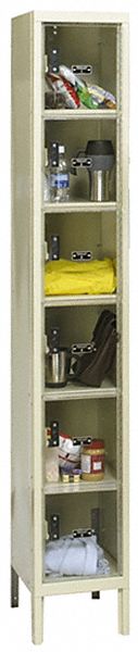 Bx Lckr 6x1Lckr Tan 78 x12 x18 Assm