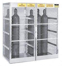 Gas Cylinder Cabinet 60x32 Capacity 20