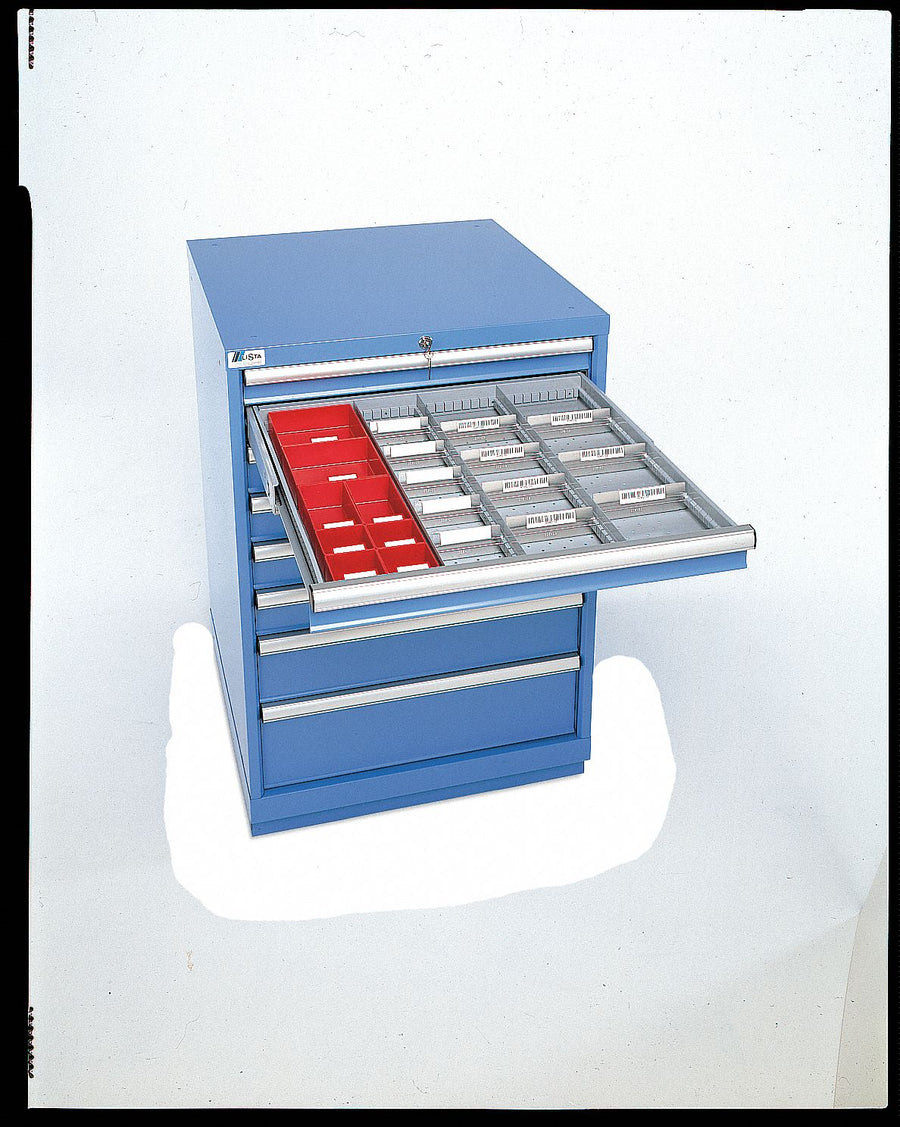 Mod Drwr Cab 41-1/2 H 10 Drwr Brght Blue