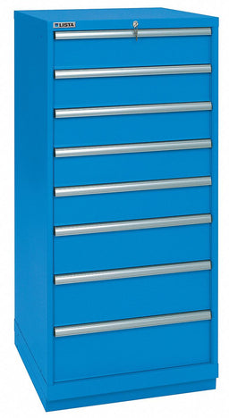 Mod Drwr Cab 59-1/2 H 8 Drwr Bright Blue