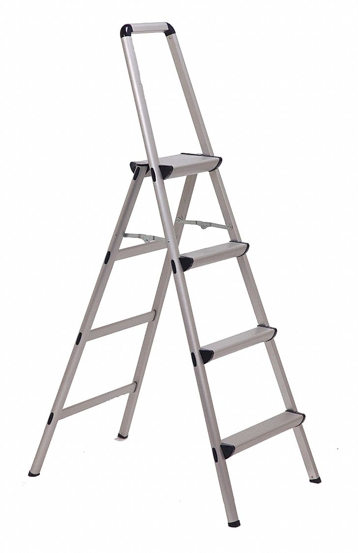 Utility Step Stool 4 Step 5 ft 225 lb.