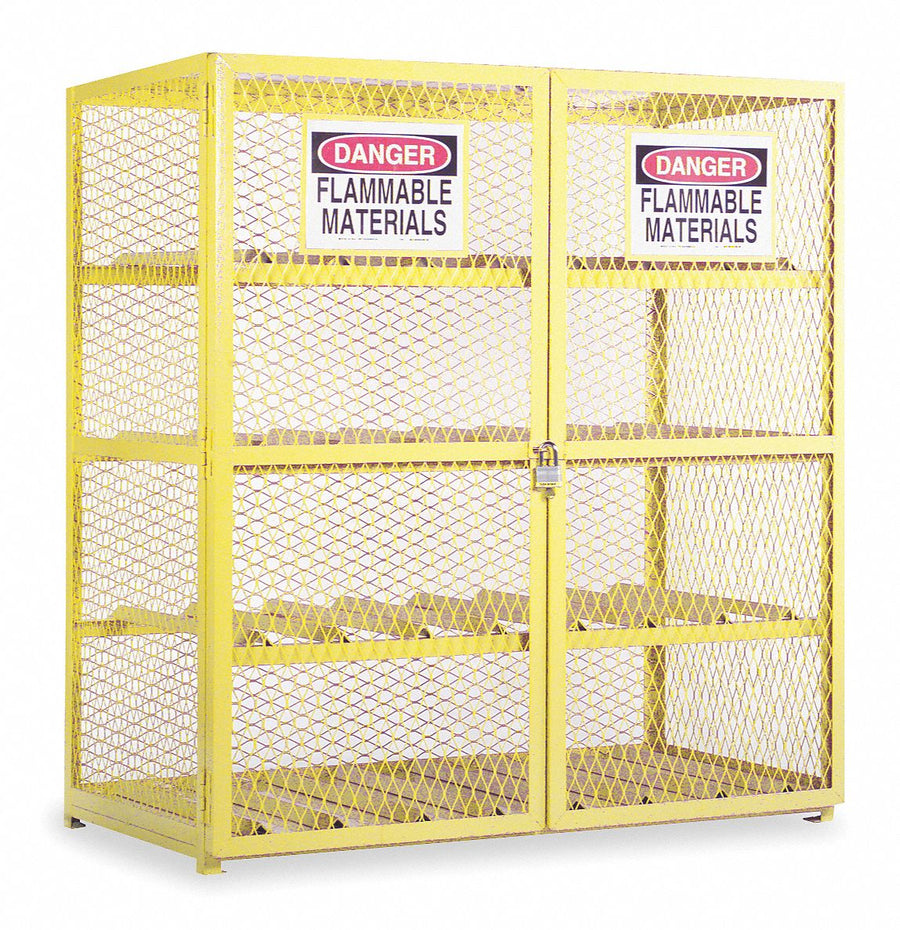 Gas Cylinder Cabinet 60x30 Capacity 16