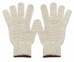 D1765 Knit Gloves S Natural PK144