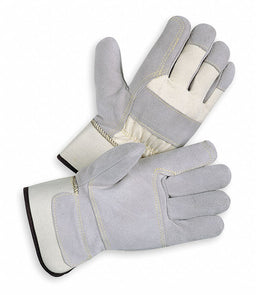 D1582 Leather Gloves Gray L PR