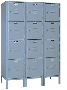 Lckr 4x3Lckr Dove Gray 54 x36 x12 Assm