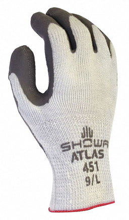 Coated Gloves Gray/White S PR