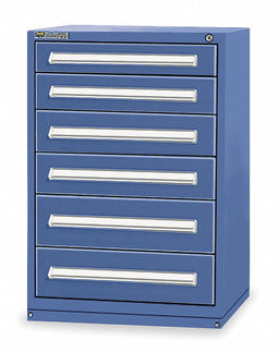 ModDrwrCab 44 x30 x28 Dark Blue 6Drwr
