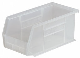 Hang and Stack Bin Clear Plastic 5 in
