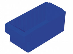 Drawer Bin Blue Polystyrene 4 5/8 in