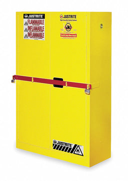 Flammable Safety Cabinet 45 gal Yellow