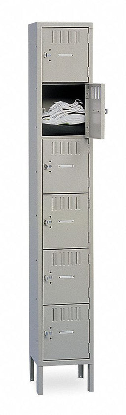 Bx Lckr 6x1Lckr Gray 78 x12 x15 UnAssm