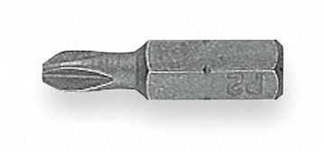 Insert Bit SAE 1/4 Hex #2 1 PK25