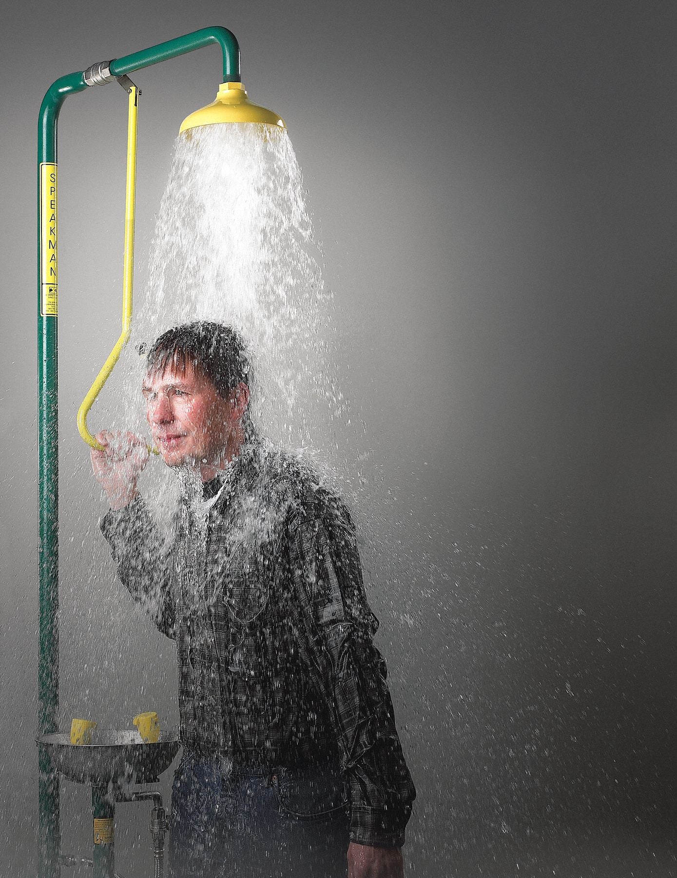 Shower and Eyewash Station