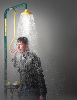 Shower and Eyewash Station