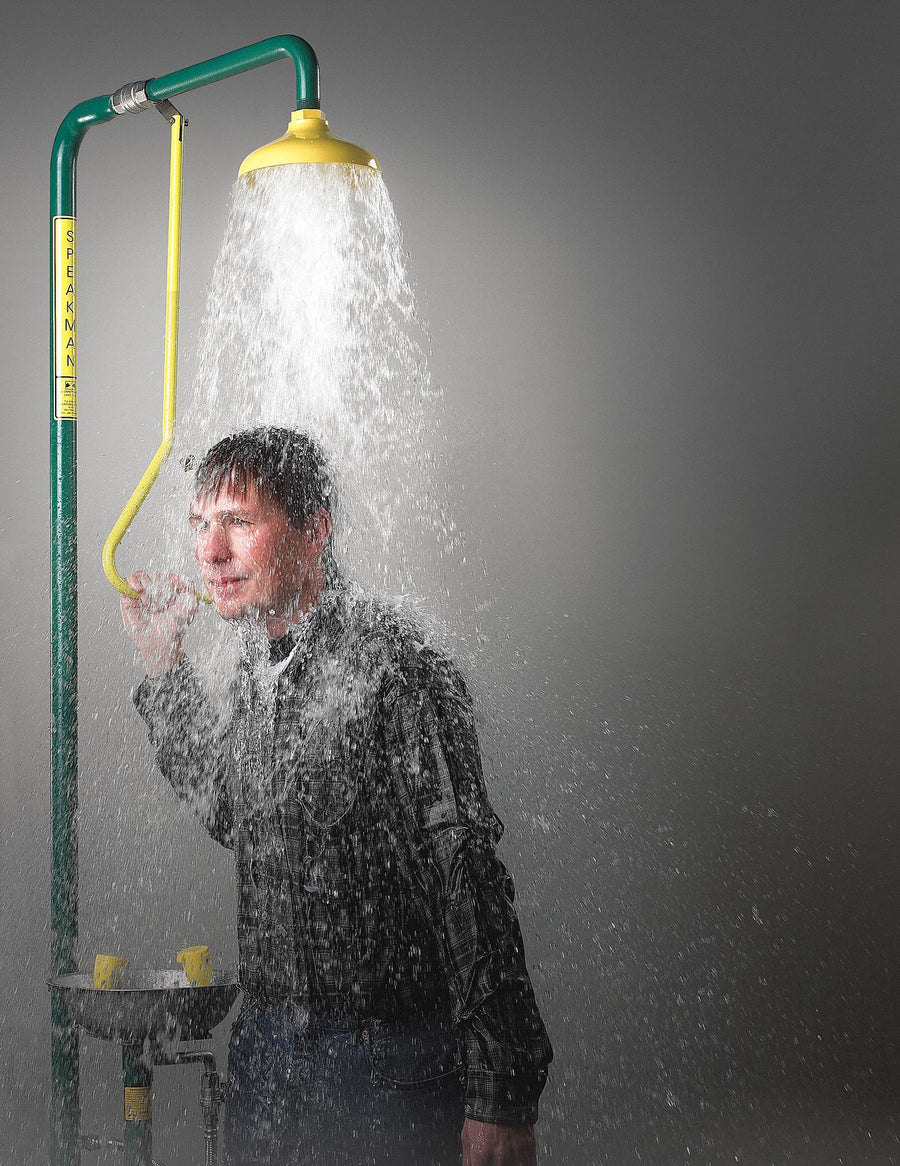 Shower and Eyewash Station