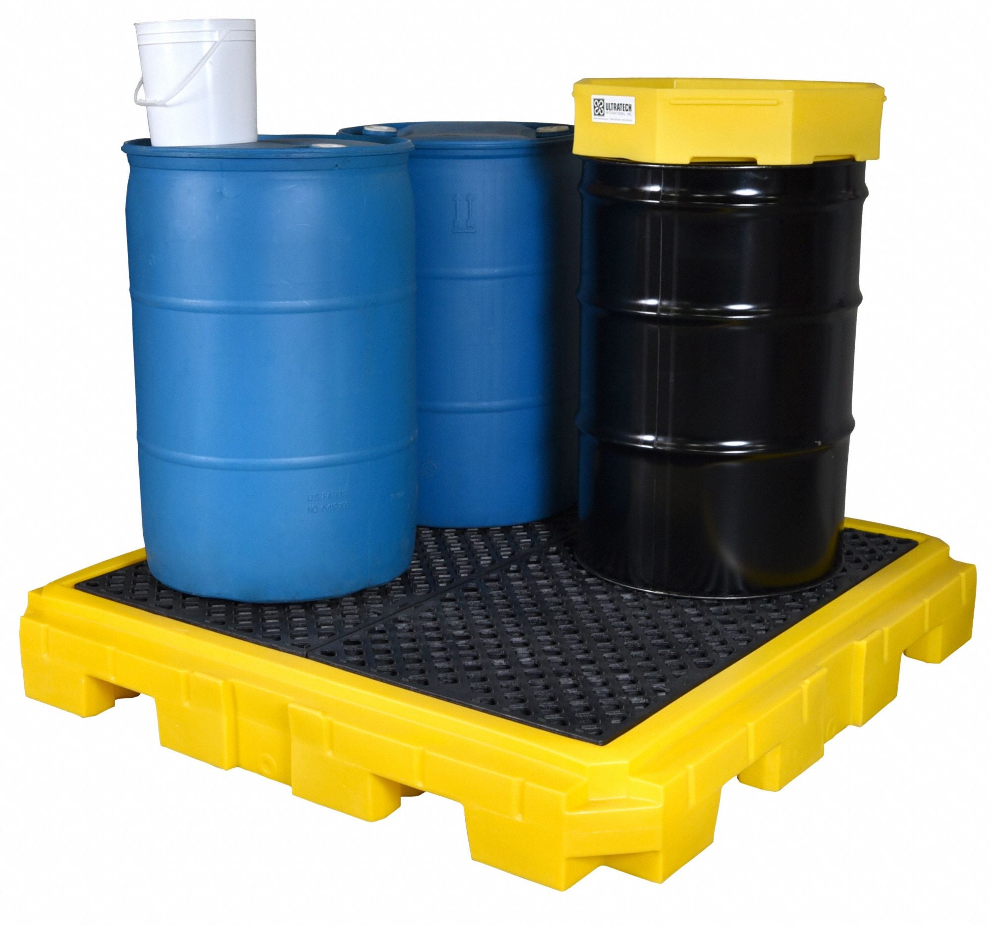 Drum Spill Cntnmnt Pallet 4 Drum 9k lb.