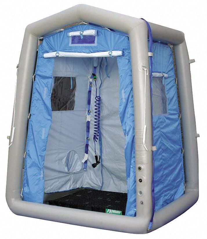 Decontamination Shower Single 84x84x96