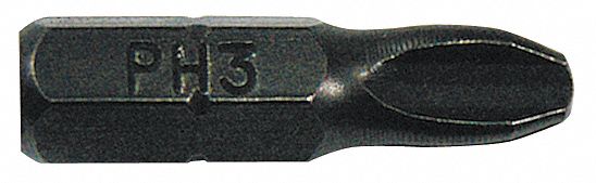 Impact Phillips Bit #3 1/4 Dr.