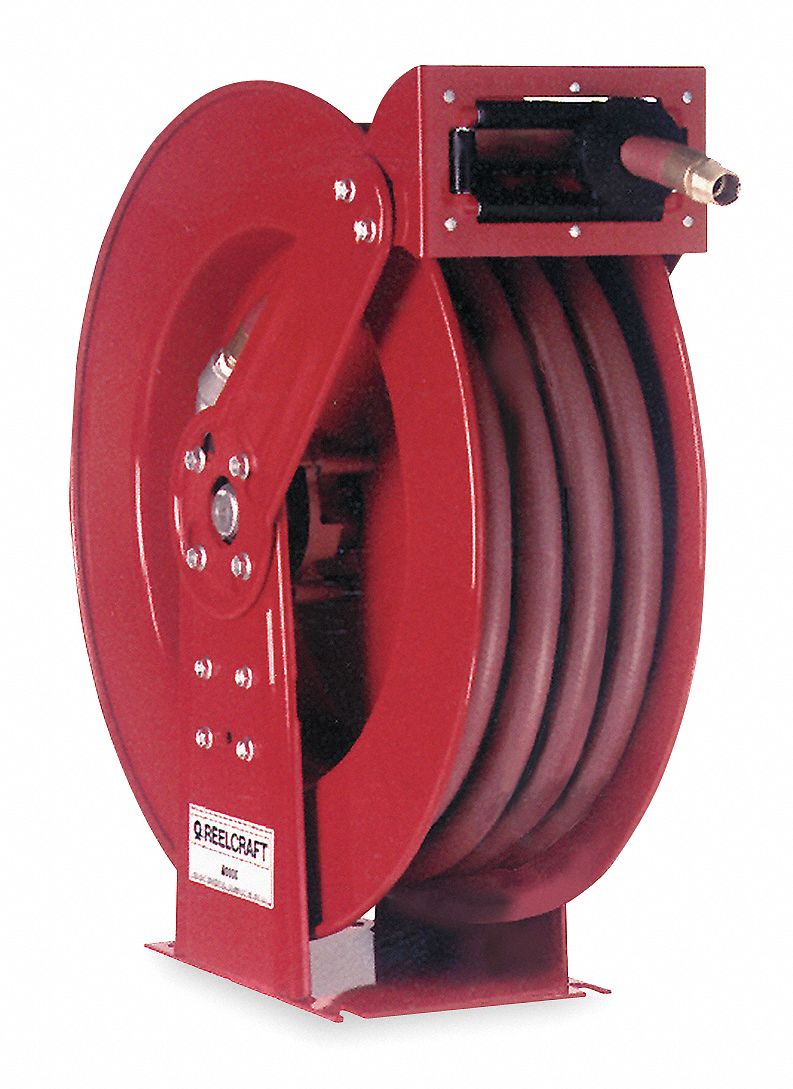 Spring Return Hose Reel 3/4 MNPT 50 ft