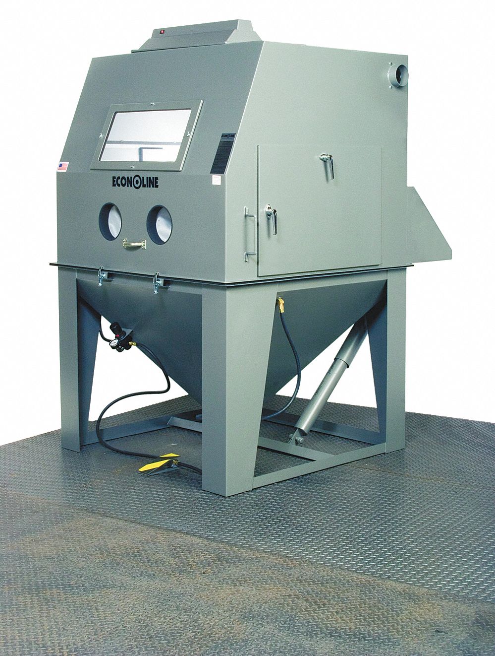 Abrasive Blast Cabinet 48x48 Siphon-Feed