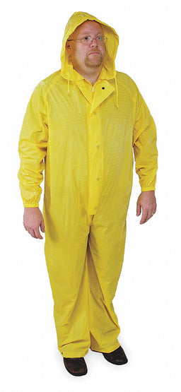 Rain Coverall Unrated Yellow 4XL