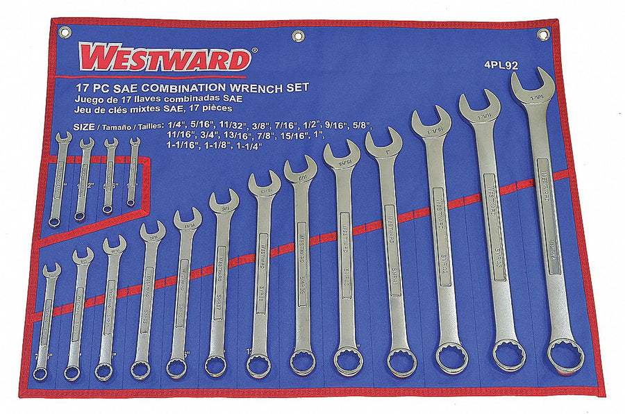 Combo Wrench St CV Steel Satin Offset