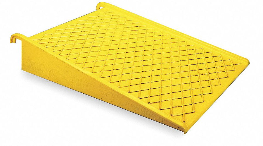 Spill Pallet Ramp Yellow 1500 lb.