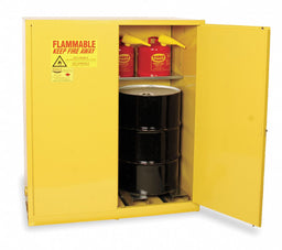 Flammable Cabinet Vertical 110 gal YLW