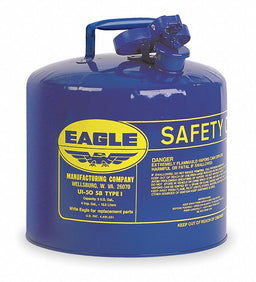 Type I Safety Can 5 gal Blue 13-1/2In H