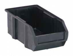 ESD Conductive Bin Black PP 3 in