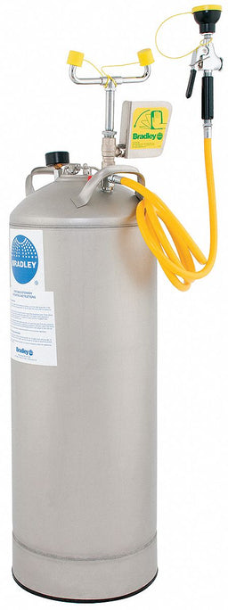 Portable Eye Wash w/ Drench Hose 15 gal.