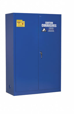 Corrosive Safety Cabinet Blue 43 in W