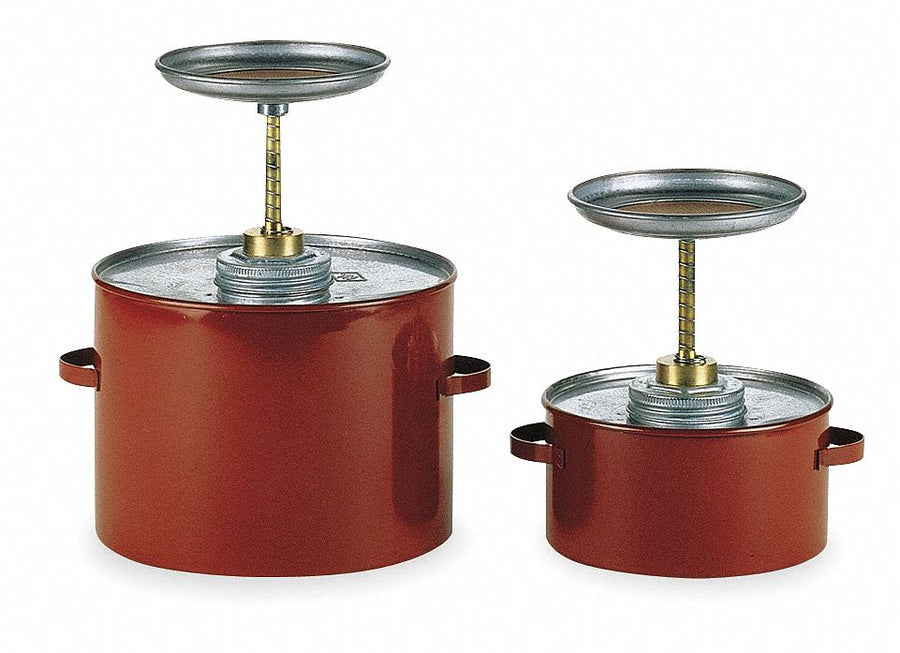 Plunger Can 1/2 gal Galvanized Steel