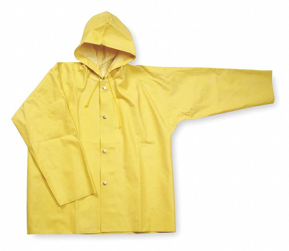 D2313 Rain Jacket Unrated Yellow L