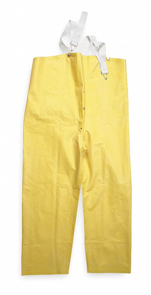 D2314 Rain Bib Overall Unrated Yellow S