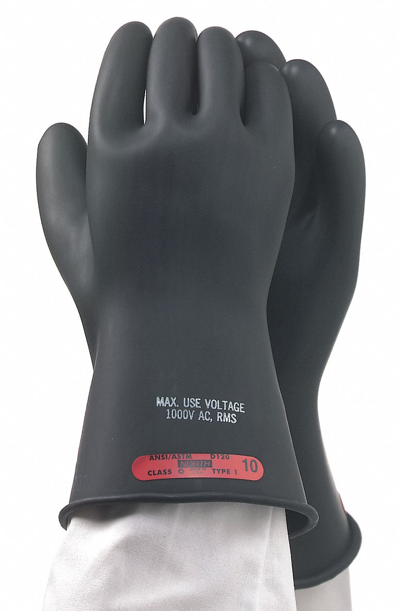 Elec Insulating Gloves Type I 10-1/2 PR1