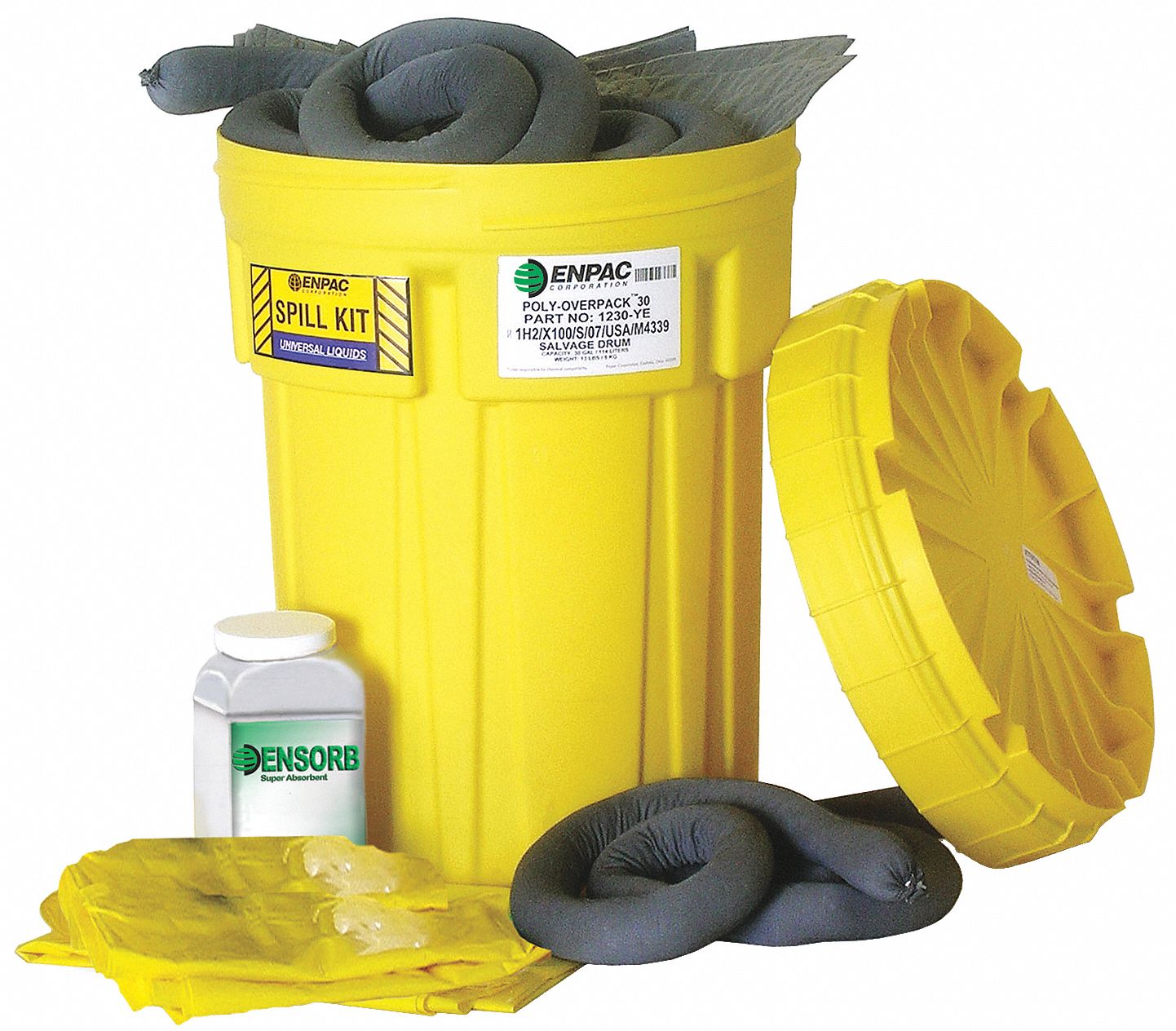 Spill Kit Oil-Based Liquids Yellow