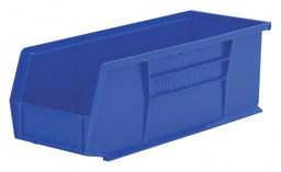 F8659 Hang and Stack Bin Blue Plastic 5 in