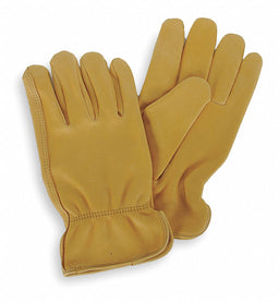 D1651 Leather Gloves Yellow S PR