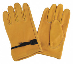 D1649 Leather Gloves Yellow L PR
