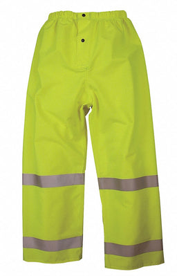 Rain Pants Class E Yellow/Green L