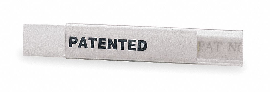 Label Holder Clear Matte Slide-In PK25