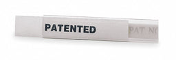 Label Holder Clear Matte Slide-In PK25