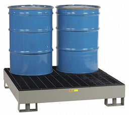 Drum Spill Cntnmnt Gray 4 Drum 66 Gal.