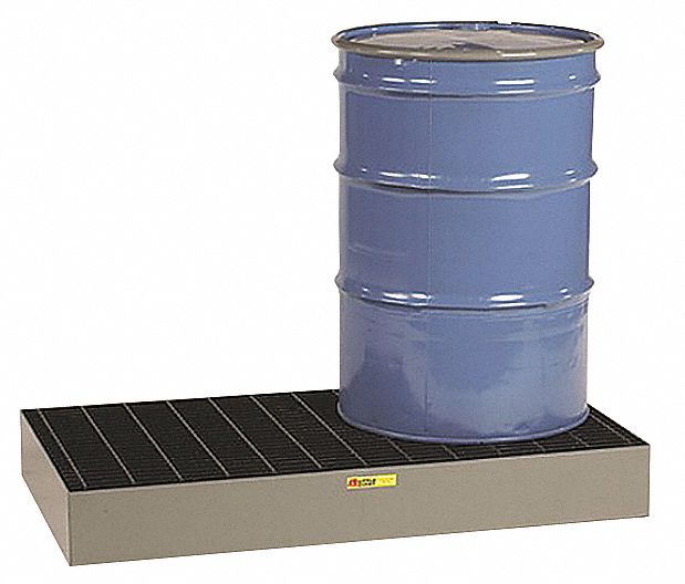 Drum Spill Cntnmnt Gray 6 Drum 99 Gal.