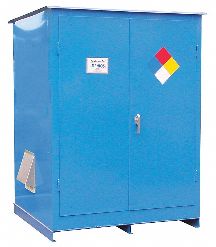 Storage Locker Fire Rated 2 Tote Steel