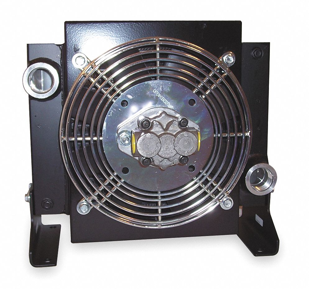 Oil Cooler w/Hydraulic Motor 8-80 GPM